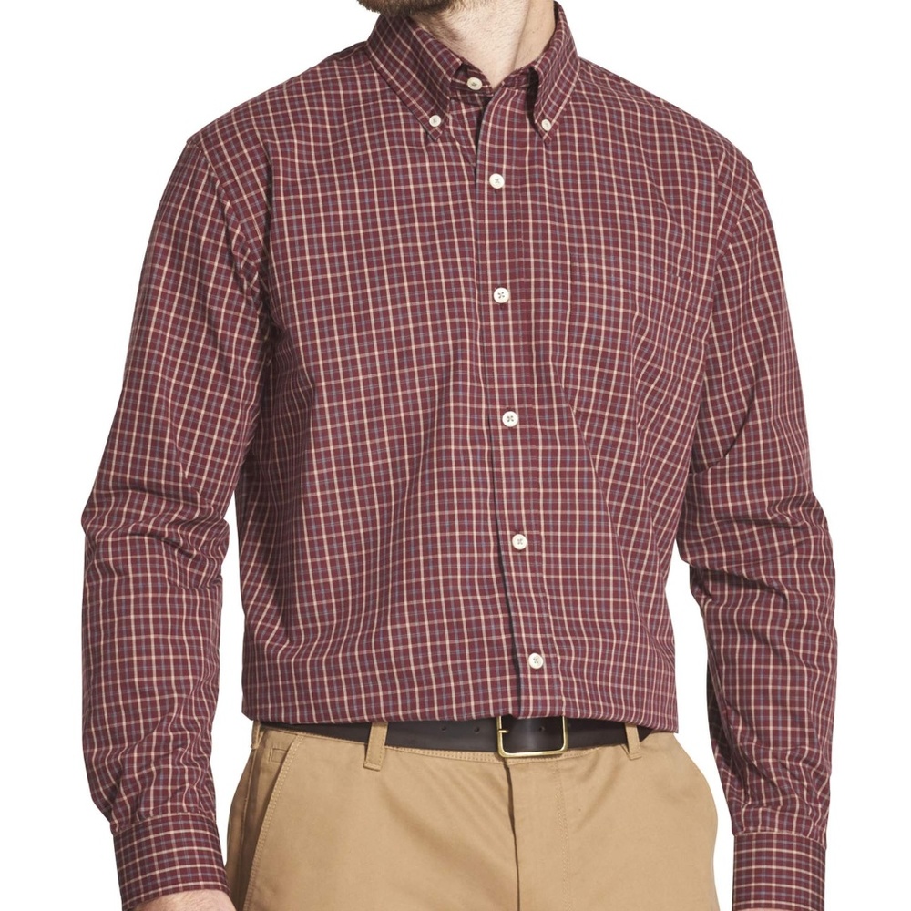 Arrow Men's Hamilton Poplin Plaid
